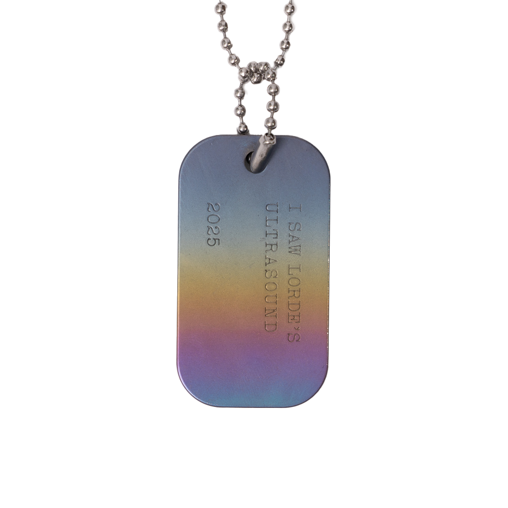Lorde - Ultrasound Dog Tag